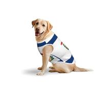 West Virginia Flag Print Breathable Dog Clothes Dog Shirts