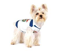 West Virginia Flag Small Pet Cotton Shirts Small - Breathable, Soft, Comfortable and Stylish for Daily Wear