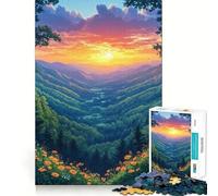 WEST VIRGINIA Jigsaw for Teenagers1000 Pieces Mind Boost Game Firm Fit Secure Assembly Bonding Activity for Loved Ones (50x75cm)