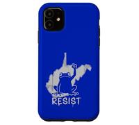 West Virginia Resist Frog Protest No Kings Day Case for iPhone 11