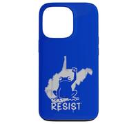 West Virginia Resist Frog Protest No Kings Day Case for iPhone 13 Pro