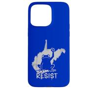 West Virginia Resist Frog Protest No Kings Day Case for iPhone 15 Pro Max