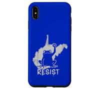 West Virginia Resist Frog Protest No Kings Day Case for iPhone XS Max