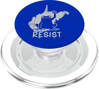West Virginia Resist Frog Protest No Kings Day PopSockets PopGrip for MagSafe