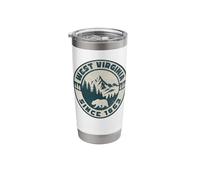 West Virginia Stainless Steel Insulated Tumbler
