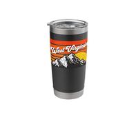 West Virginia Stainless Steel Insulated Tumbler