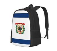 West Virginia State Flag Lightweight Casual Rucksack-Large Capacity Daypack