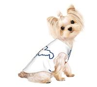 West Virginia state Flag Map print Dog Clothes T Shirts for Small Dogs Breathable Puppy Kitten Dog Shirts for Pet Dogs Cats