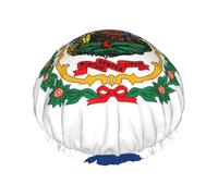 West Virginia state flag Print Lightweight Shower Cap for Women and Men Reusable hat Soft hat and Bath Hair Cap