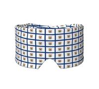 West Virginia State Flag Print Sleep Eye and Ear Muffs Soft Blackout for Adults Kids Comfortable Travel Nap Aid