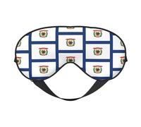 West Virginia State Flag Print Sleep Mask Silk-Like Eye Mask Sleeping Eye Mask for Women Men for Travel Sleep Relaxation