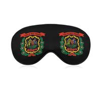 West Virginia State Flag Soft Sleep Mask for Light Blocking Breathable Sleeping Masks Travel Eye Shade Cover with Adjustable Strap
