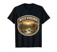 West Virginia The Mountain State Souvenir Trip Memorabilia T-Shirt