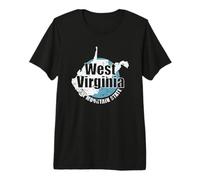 West Virginia The Mountain State USA Premium T-Shirt