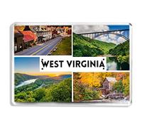West Virginia - US State - Souvenir Tourist - Fridge Magnet - Novelty Keepsake Gift