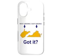 West Virginia vs East Virginia Appalachian Mountain Humor Case for iPhone 17