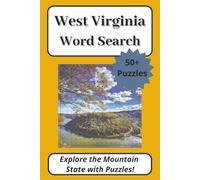 West Virginia Word Search Puzzle Book: Explore The Mountain State With Puzzles