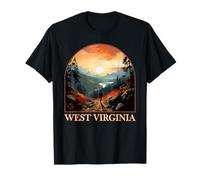 West Virginia WV Hiking Mountain State Pride T-Shirt