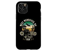 West Wendover Nevada USA Hotrod Retro Desert Sunset Design Case for iPhone 11 Pro