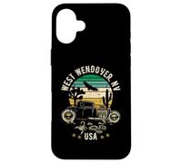 West Wendover Nevada USA Hotrod Retro Desert Sunset Design Case for iPhone 16 Plus