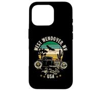 West Wendover Nevada USA Hotrod Retro Desert Sunset Design Case for iPhone 16 Pro