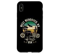 West Wendover Nevada USA Hotrod Retro Desert Sunset Design Case for iPhone XS Max