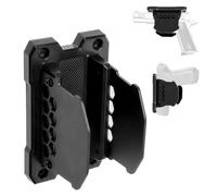 West-xingzhe Trigger Safe Gun Magnet Mount, Vertical Support Gun Magnet Mount for Handgun Firearm Revolver, Magnetic Quick Draw Gun Mount Holster for Car, Truck, Desks, Safes, Walls