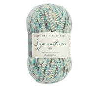 West Yorkshire Knitting Wool - Spinners Signature - 4 Ply - Sock Fingering British - 1242 Chalkhill Blue