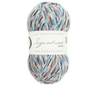 West Yorkshire Spinners West Yorkshire Spinners Signature Knitting Wool 4 Ply Sock Fingering British 1167 Jay