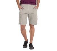 westAce Mens Cargo Combat Shorts 100% Coton 6 Pockets Chino Summer Work Safety Essential Half Pants All Waist 32-44 (Stone, 34W)