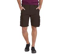 westAce Mens Cargo Combat Shorts 100% Coton 6 Pockets Chino Summer Work Safety Essential Half Pants All Waist 32-44 (Brown, 32W)