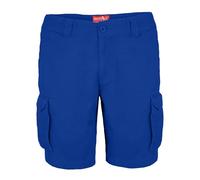 westAce Mens Cargo Shorts Casual 100% Cotton Summer Half Pants 6 Pocket Combat Chino Outdoor Utility Essential Workwear Shorts Sizes 32 to 44 (Royal Blue, 34)