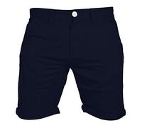 westAce Mens Chino Shorts Casual 100% Cotton Cargo Combat Navy 30