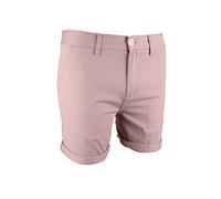 westAce Mens Chino Shorts Cotton Summer New Half Pant Casual Jeans Cargo Combat Casual Slim Fit | Breathable & Lightweight | 100% Cotton | Zipper Closure | 8.5" Inseam Pink