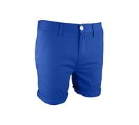 westAce Mens Chino Shorts Cotton Summer New Half Pant Casual Jeans Cargo Combat Casual Slim Fit | Breathable & Lightweight | 100% Cotton | Zipper Closure | 8.5" Inseam Royal Blue