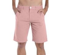 westAce Mens Chino Shorts Slim Fit Comfort Cotton Best for Summer Beach Golf Walking Stylish & Lightweight Casual Chino Shorts for Men (Baby Pink, 36W)