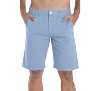 westAce Mens Chino Shorts Slim Fit Comfort Cotton Best for Summer Beach Golf Walking Stylish & Lightweight Casual Chino Shorts for Men (Ice Blue, 32W)