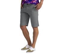 westAce Mens Chino Shorts Smart Casual Slim Fit Stretch Cotton Classic Flexible Relaxed Golf Summer Beach Half Pant All Waist Size (Grey, 38)