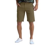 westAce Men's Relaxed Classic-fit 98% Cotton Chino Shorts, Summer Beach Workwear, Lightweight, Mid-Rise Safety Plain Half Pants(Khaki, 32)