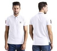 westAce Mens Short Sleeve Polo Shirts Casual Cotton Classic Lightweight and Breathable Regular-Fit Multi Colours Golf Tennis Summer Comfortable Essential Polo T-Shirt S-XXL (Pack 2, White, XL)