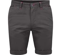 westAce Mens Stretch Chino Shorts Summer Cotton Cargo Combat Casual Jeans Half Pant (32, Dark Grey)