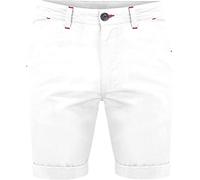 westAce Mens Stretch Chino Shorts Summer Cotton Cargo Combat Casual Jeans Half Pant (40, White)