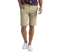 westAce Mens Summer Chino Shorts Slim-fit 9" Classic Cotton Casual Golf Beach Joggers Essential Half Pant All Waist Size 30-40 (Beige, 36W)