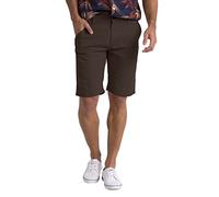 westAce Mens Summer Chino Shorts Slim-fit 9" Classic Cotton Casual Golf Beach Holiday Joggers Essential Half Pant All Waist Size 30W-40W (Brown, 34W)