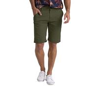 westAce Mens Summer Chino Shorts Slim-fit 9" Classic Cotton Casual Golf Beach Holiday Joggers Essential Half Pant All Waist Size 30W-40W (Olive, 34W)