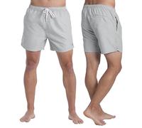 westAce Mens Swimming Trunks Mesh Shorts Board Beach Quick Dry Breathable Essential Summer Swimwear Pant S-2XL(Grey, XL)