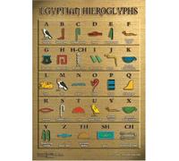 Westair Egyptian Hieroglyphs Poster - A3 size