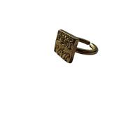 Westair Egyptian Priest Ring, 22ct Gold Plated, Adjustable Size