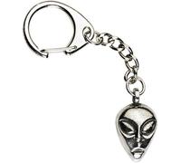 Westair Extra Terrestrial Alien Head Pewter Keyring