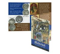 Westair Medieval Coin Set with Denier of Richard I, Replica Coin